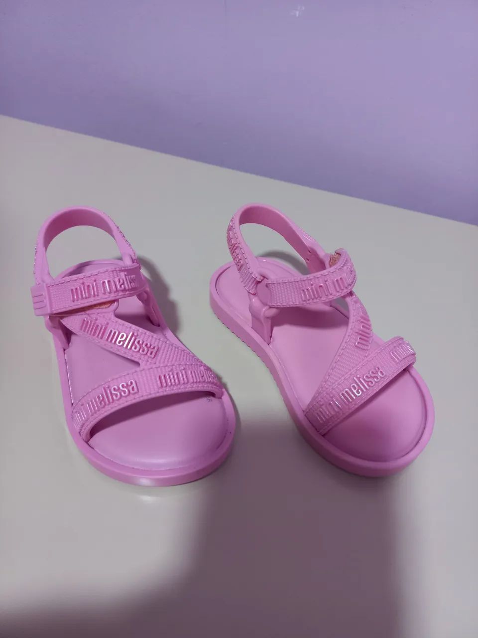 Sandálias Mini Melissa Infantil - Rosa - Foto 3