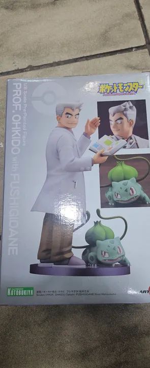 Professor Oak e Fushigidane - Figura de Ação - Foto 2