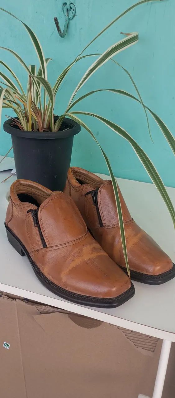BOTA DE COURO LEGITIMO - N° 41 - Foto 4