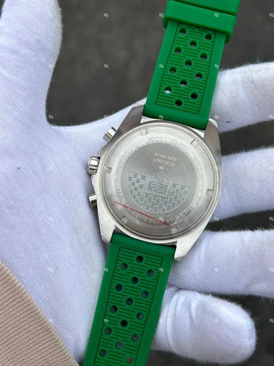 Relógio TAG HEUER FORMULA 1 PULSEIRA DE BORRACHA VERDE - Foto 4