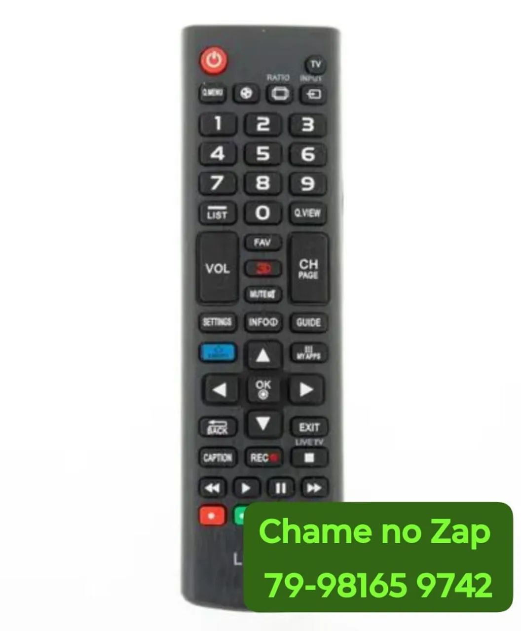 Controle Remoto Tv Smart Lg Lcd Led - Novo - Foto 2