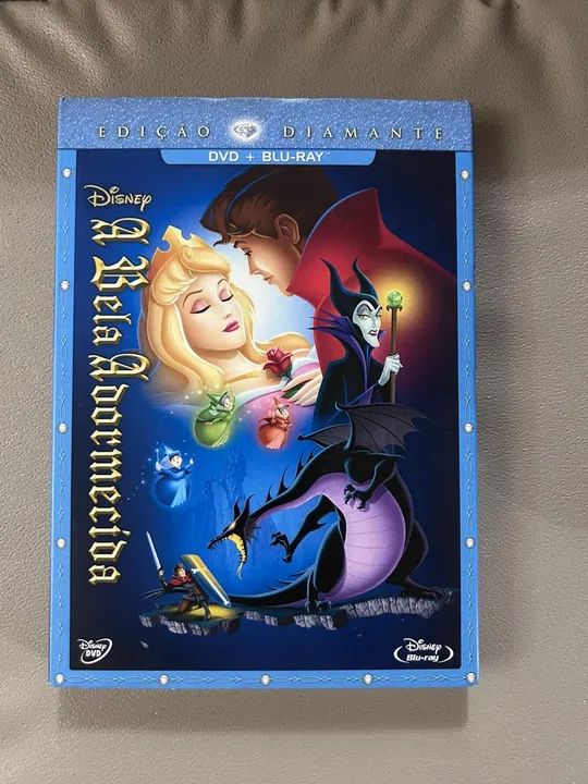 Disney A Bela Adormecida Edição Diamante DVD + Blu-Ray