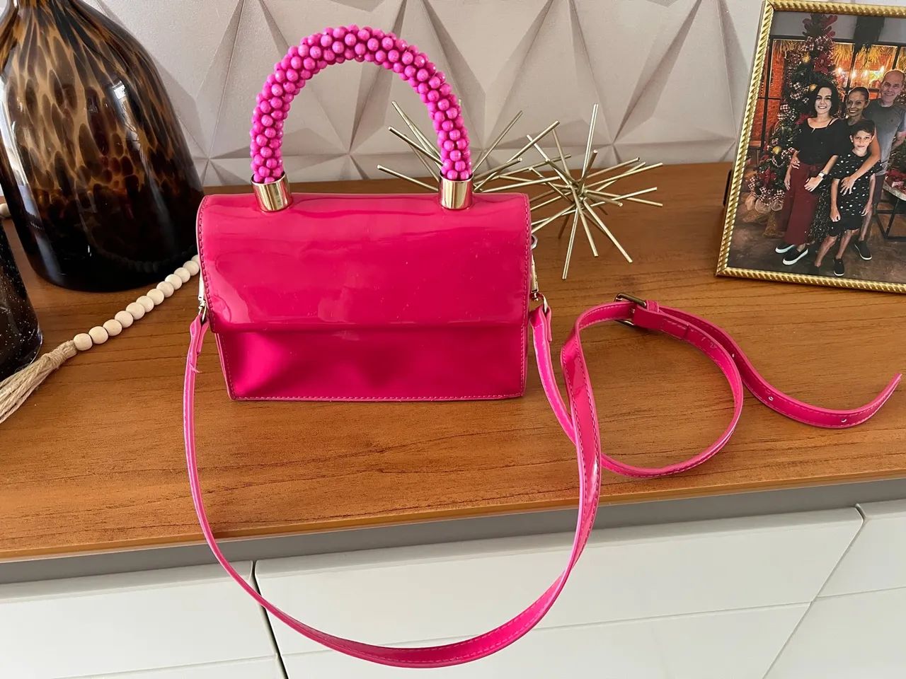 Bolsa Pink com Alça removível 