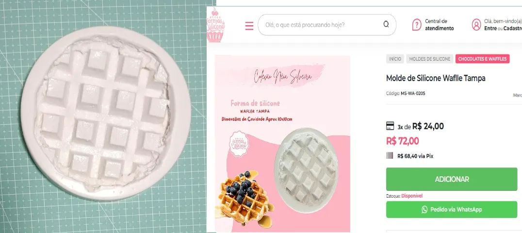 Desapego lote moldes silicone (doce formas de silicone)