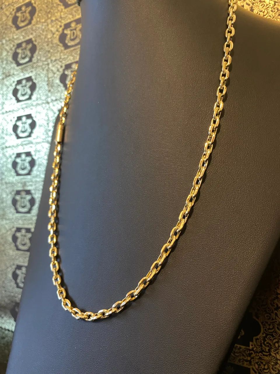 Corrente Cadeado em Ouro 18K - LIQUIDANDO ! - Foto 5