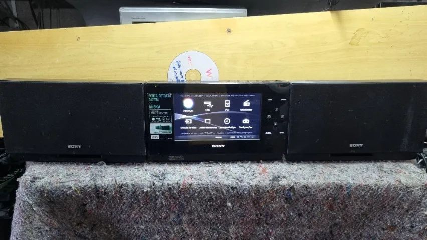 Micro System Sony Hi-Fi WHG-SLK1i com tela de vídeo  - Foto 3