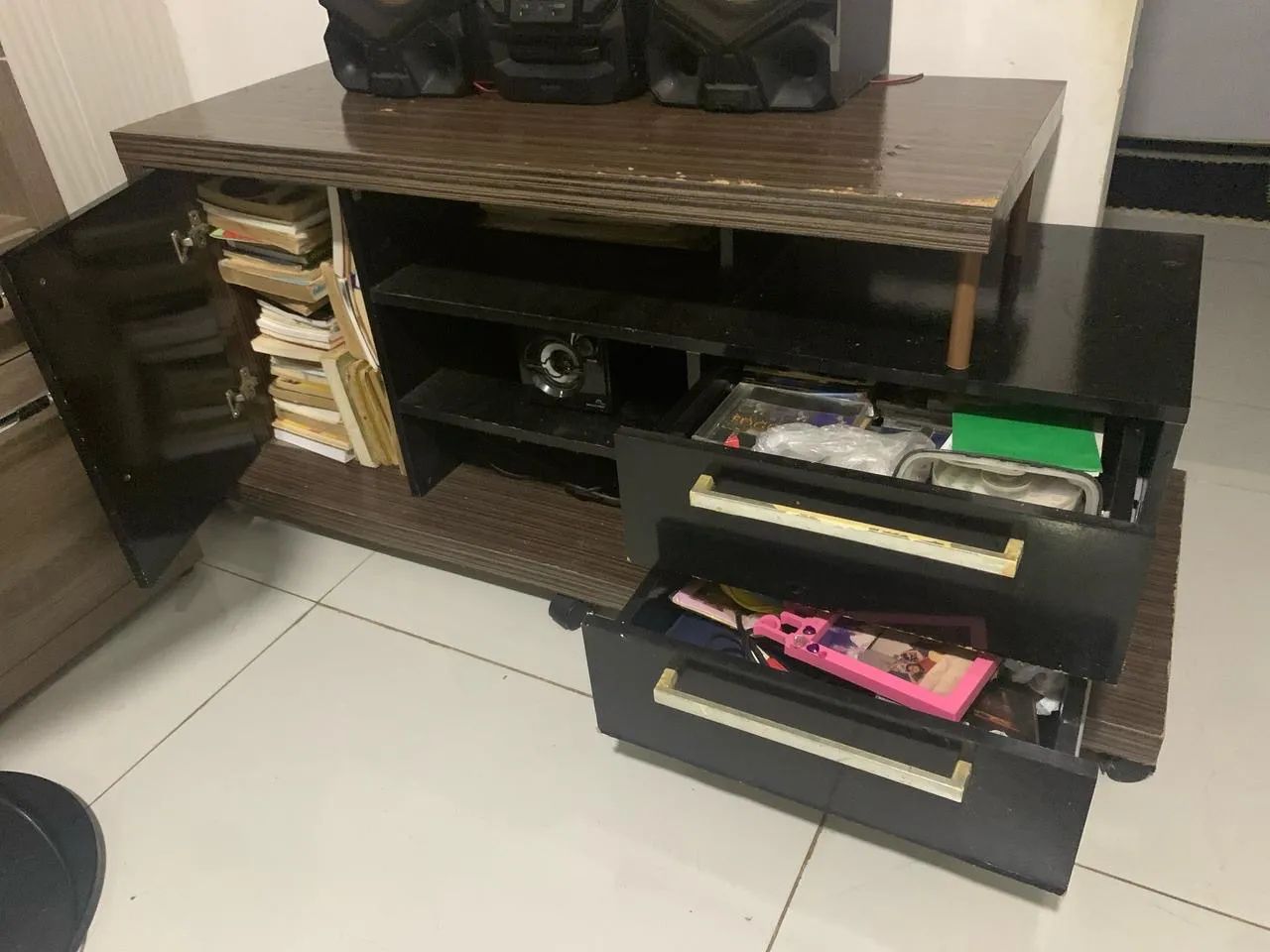 Rack para TV com 3 gavetas - Foto 2