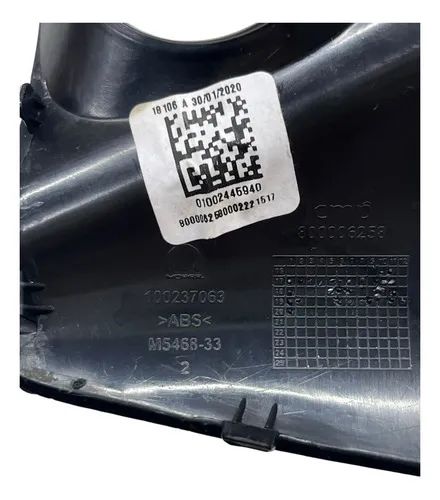 Moldura Chave Coluna Direção Fiat Argo Cronos 2016 2017 2021 - Foto 3