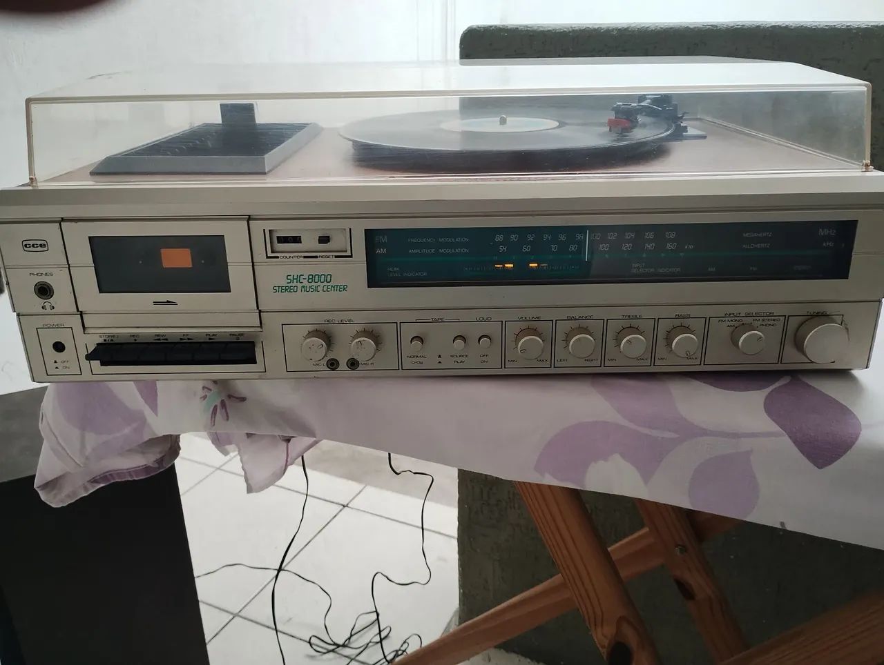 Aparelho de Som Vintage SHC-8000 - Foto 2