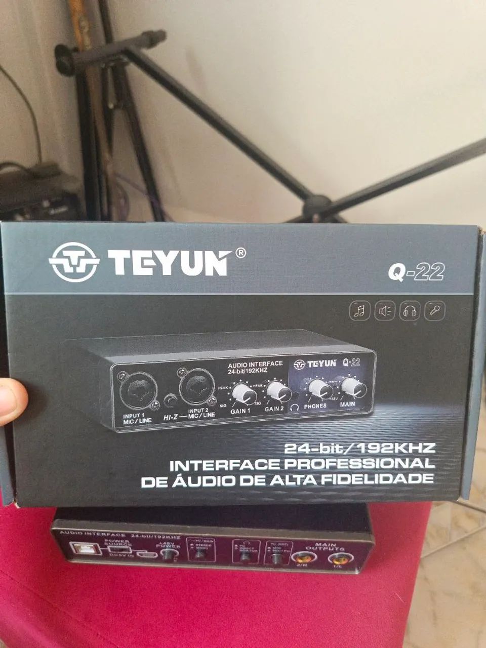 Interface de áudio TEYUN Q-22 - Foto 4