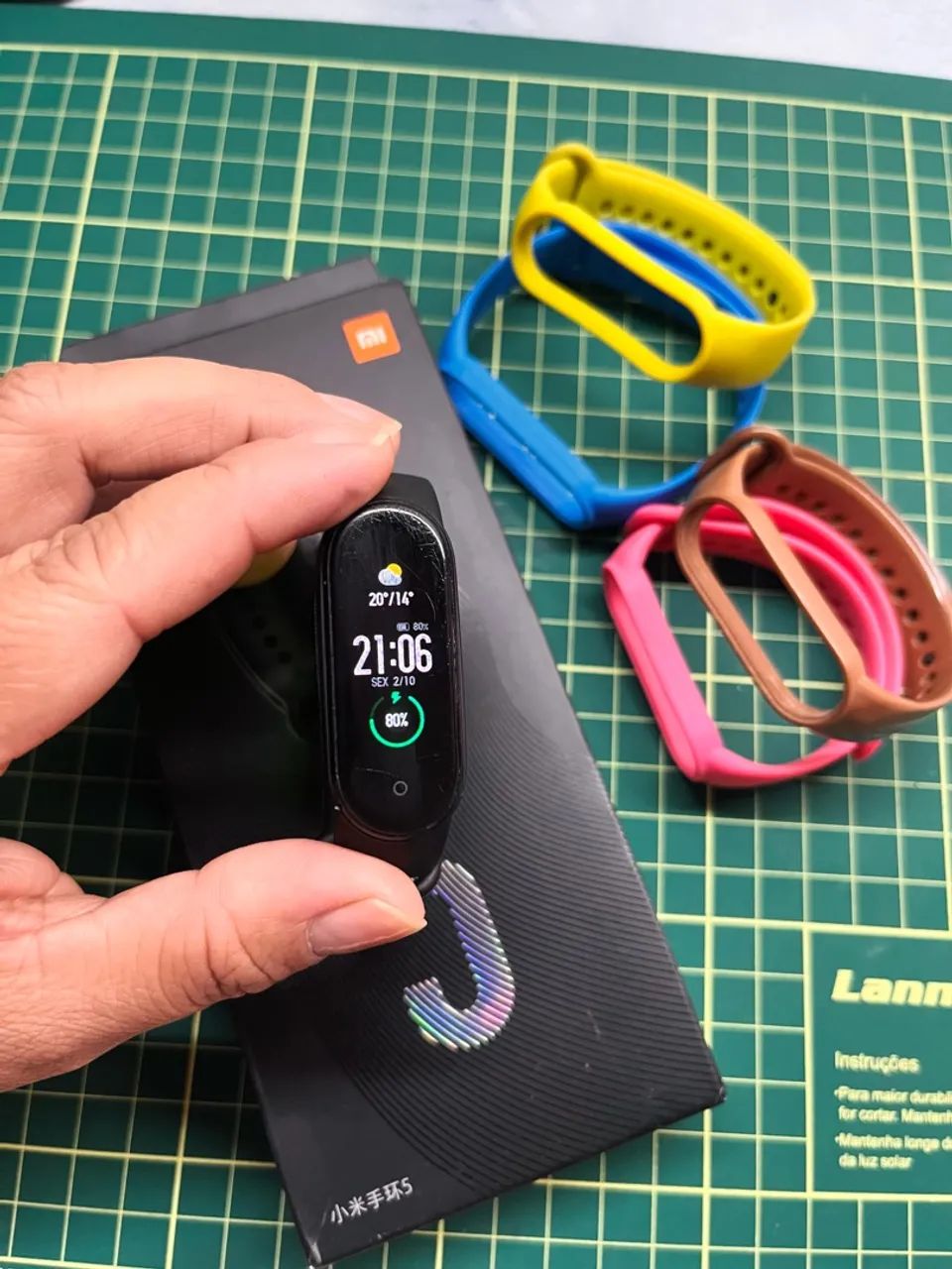 Xiaomi Mi Band 5 - Pulseira Inteligente p/ Treino e Saúde - Foto 3