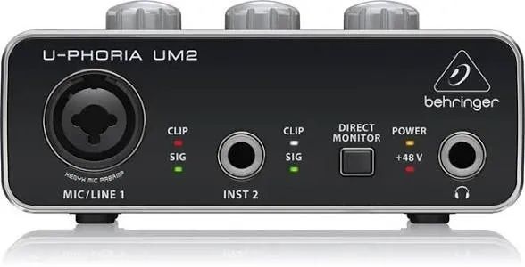 Interface Behringer UM2 Usb - Foto 2