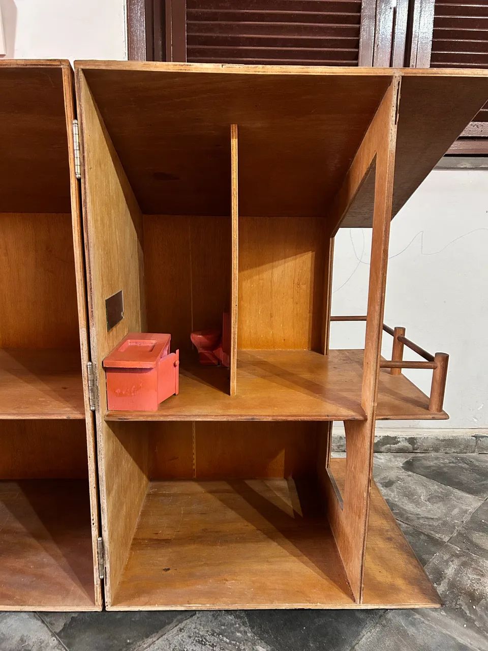 Casinha de boneca de madeira  - Foto 4