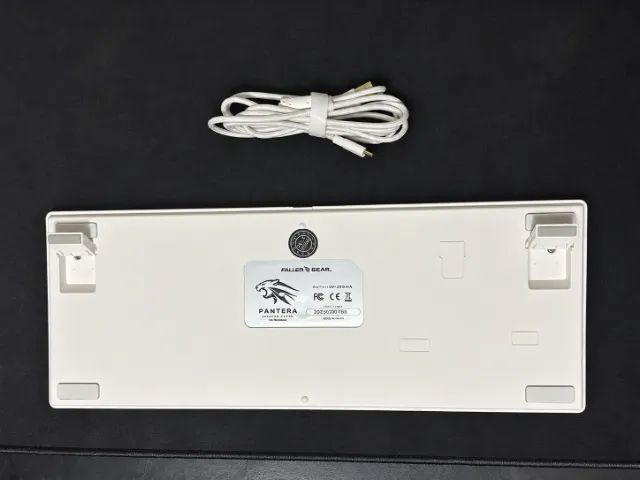 Teclado Fallen Pantera Pro TKL Branco - Foto 2
