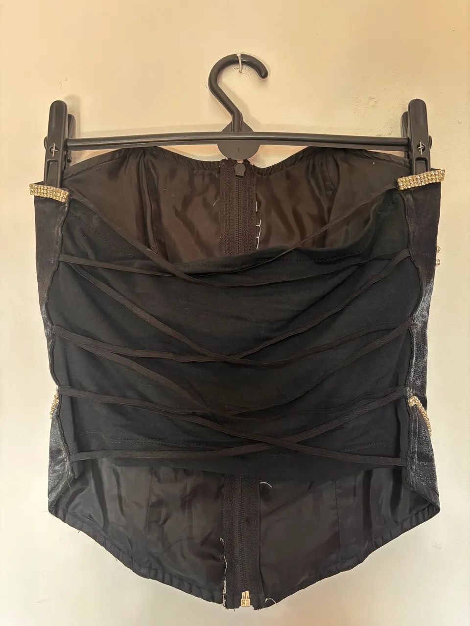 Blusa corset com strass - Foto 4