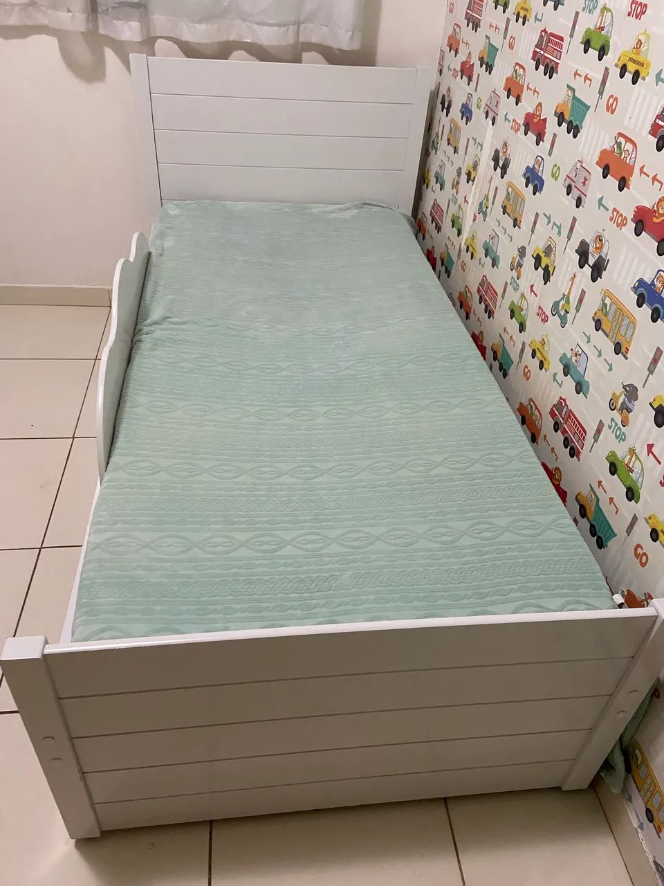 Cama de solteiro com auxiliar  - Foto 2