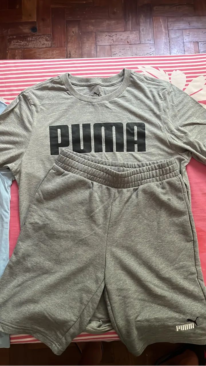 Camisa e Bermuda Puma 