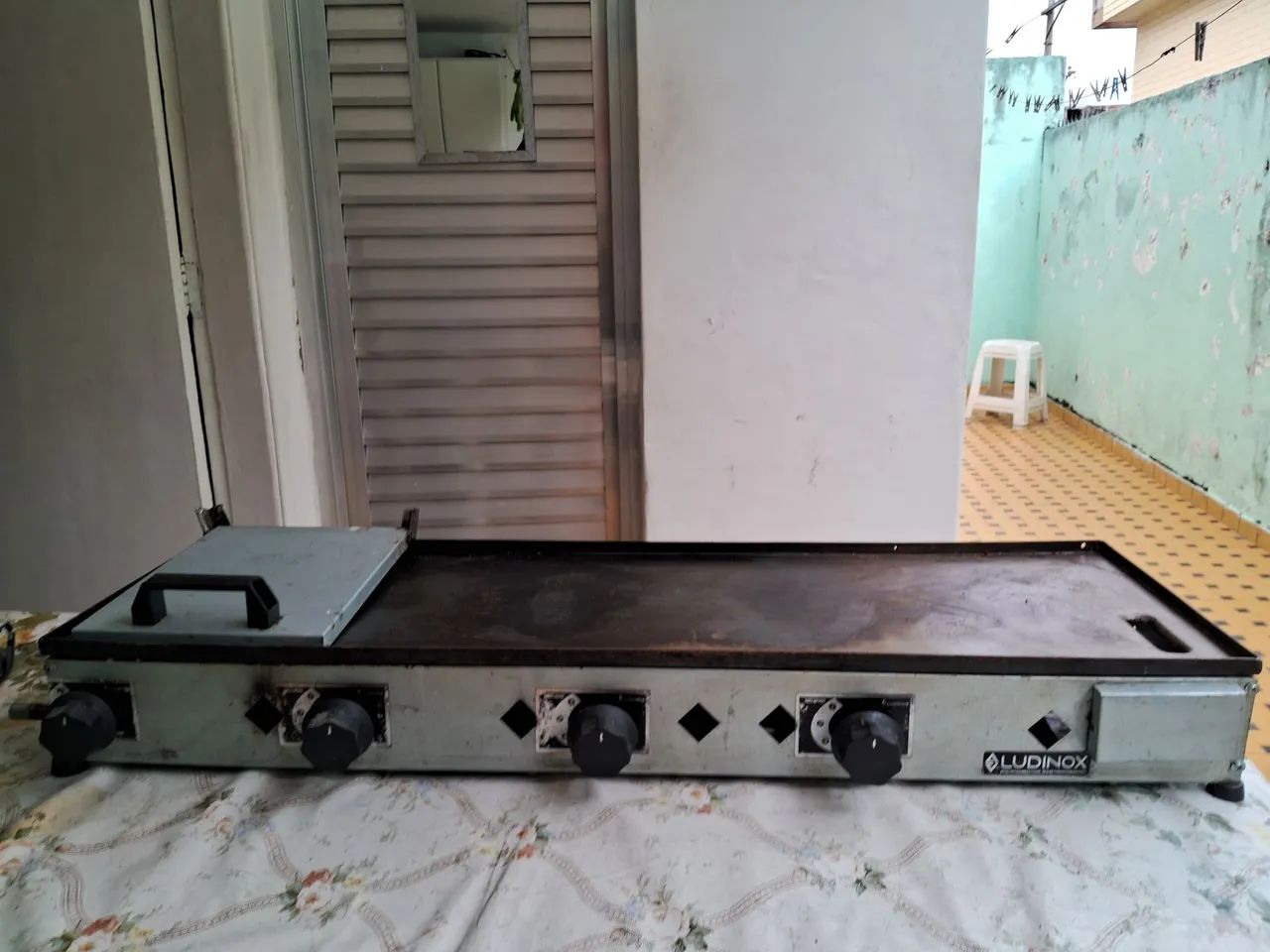 Chapa com 4 acendedores