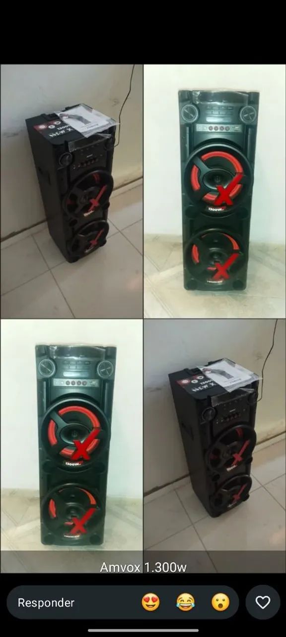 Caixa de som amvox 1300W - Foto 4