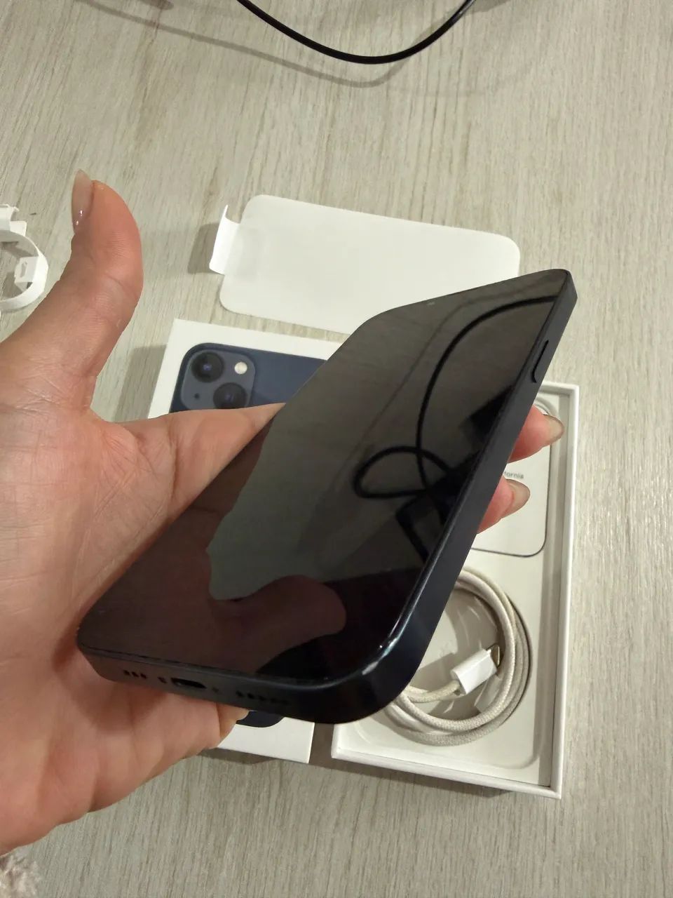 iPhone 13 128gb Midnight Blue Usado - Foto 4