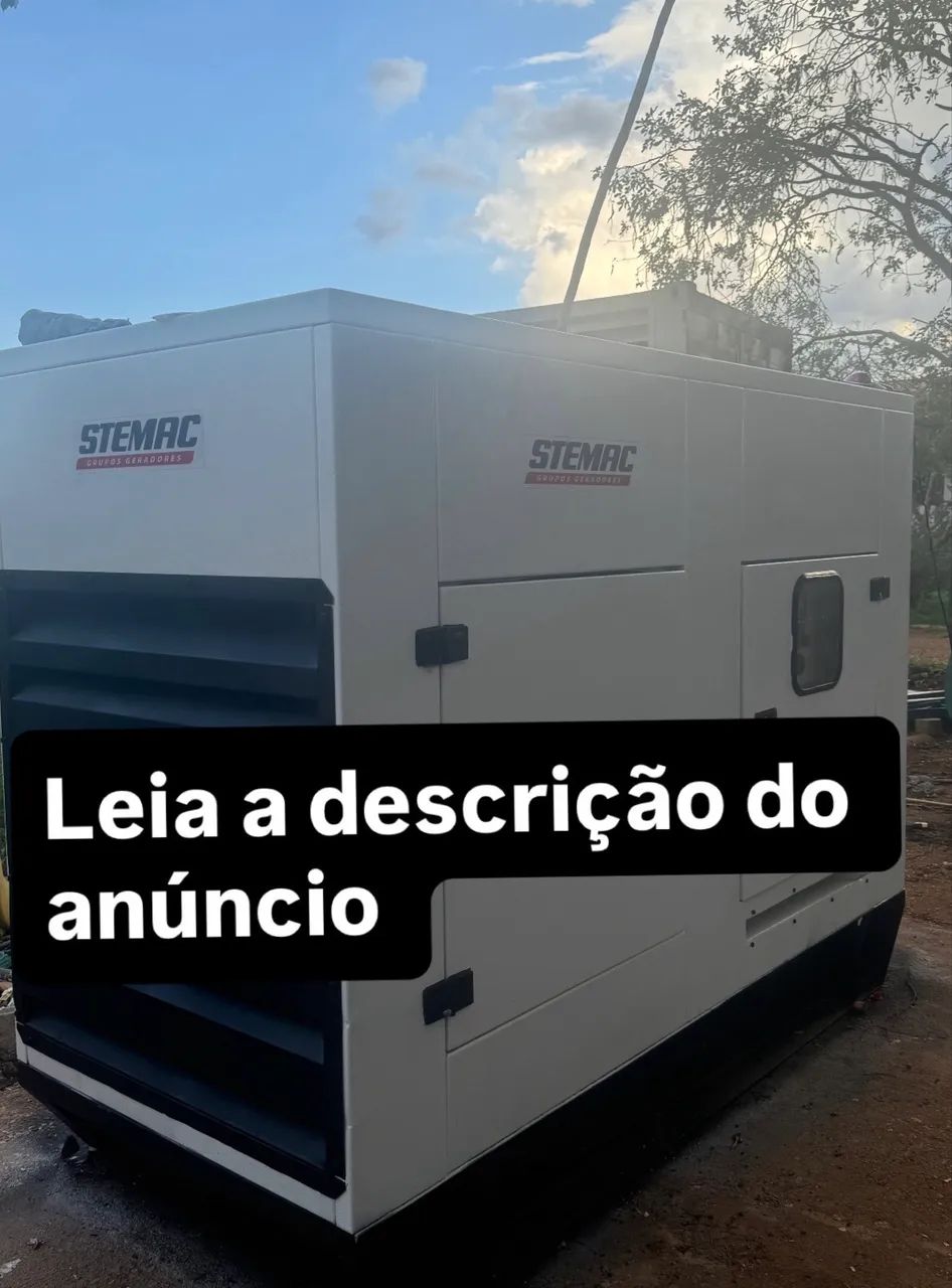 Grupo gerador 80 kVA manual Cummins LEIA A DESCRIÇÃO 