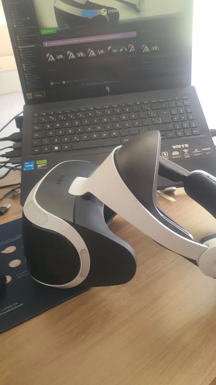 Oculos de realidade virtual PSVR