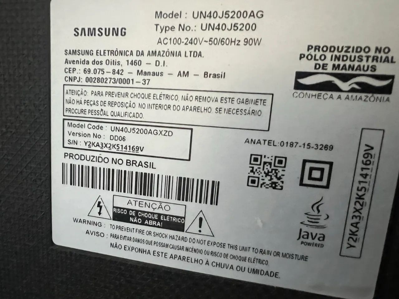 Tb smart 40 pol Sansung 