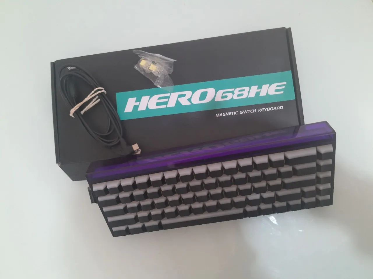 Teclado magnético Hero68 He. - Foto 4