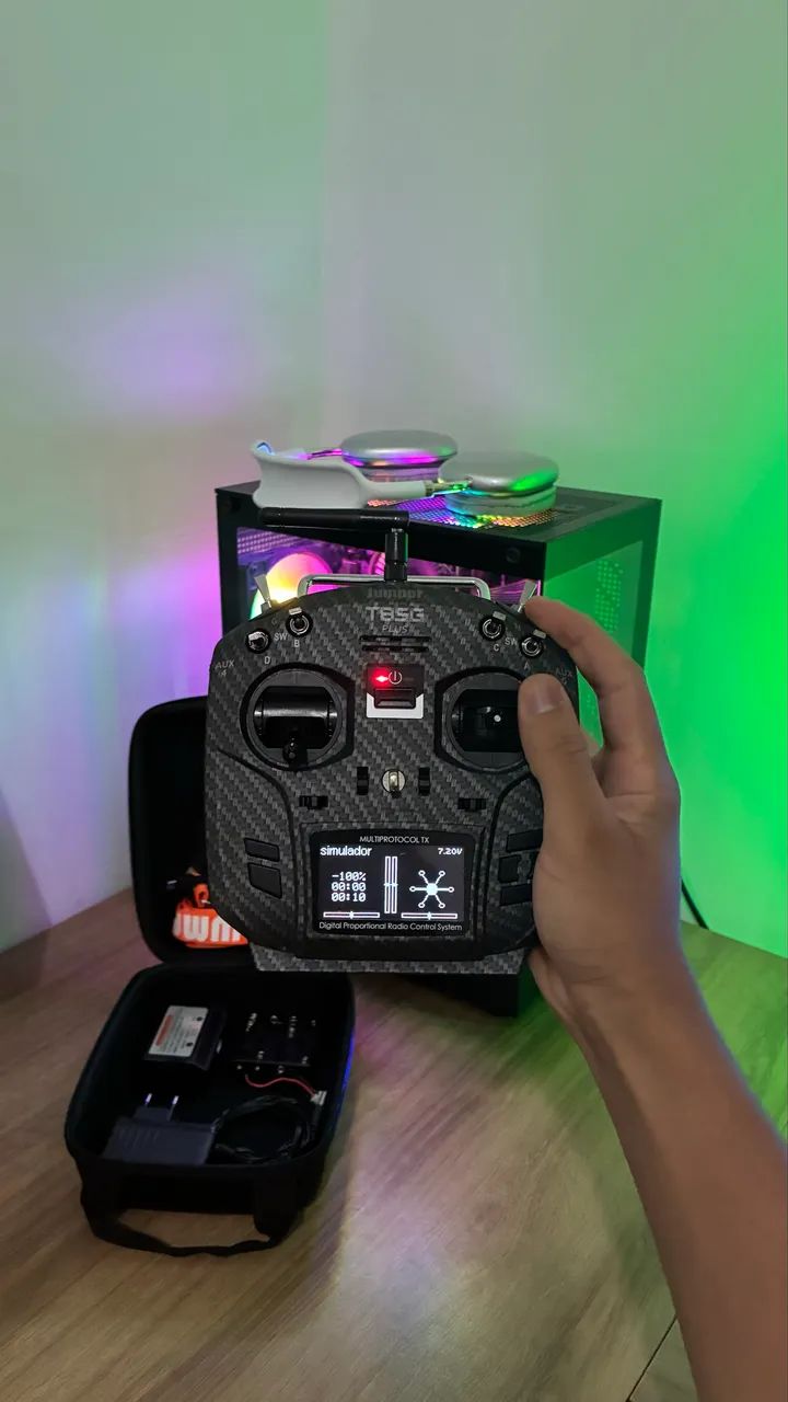 Radio Controle Drone e aeromodelo