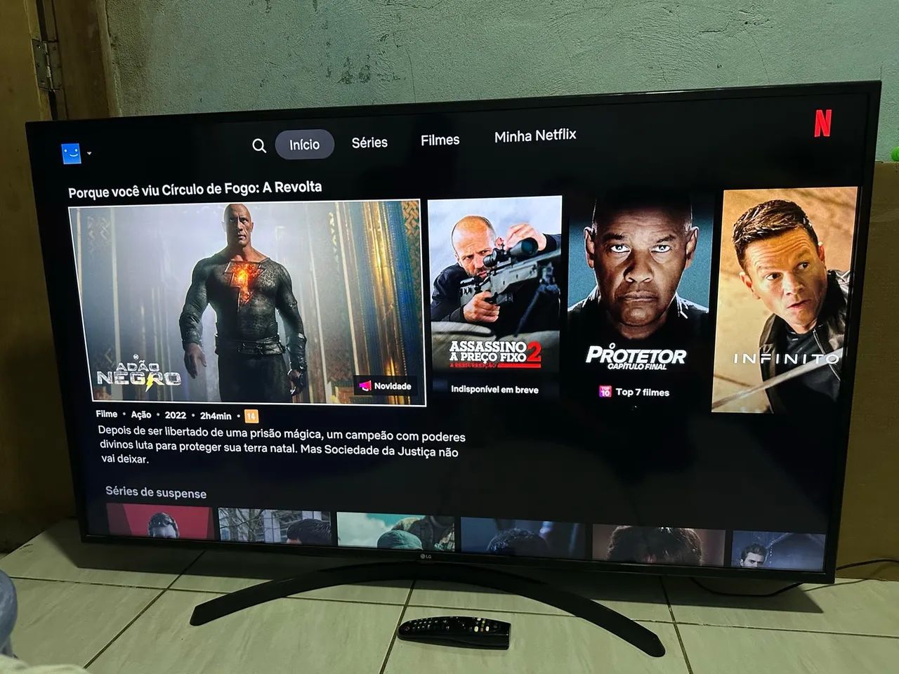 Tv LG smart 60 polegadas 4k - Foto 4