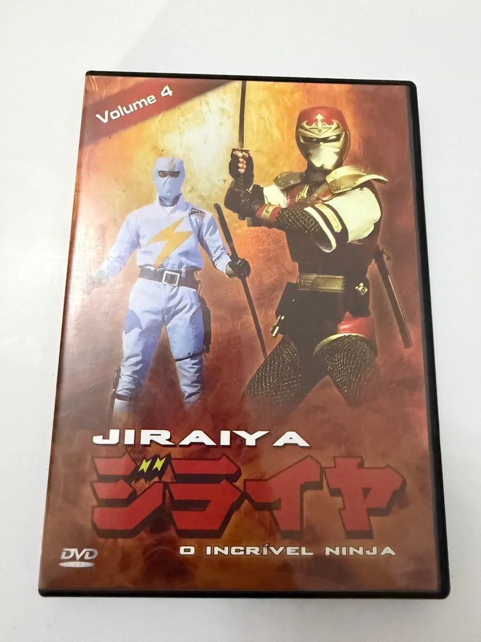 JIRAIYA: O INCRÍVEL NINJA VOL.04 dvd - Antiguidades - Vila Regente
