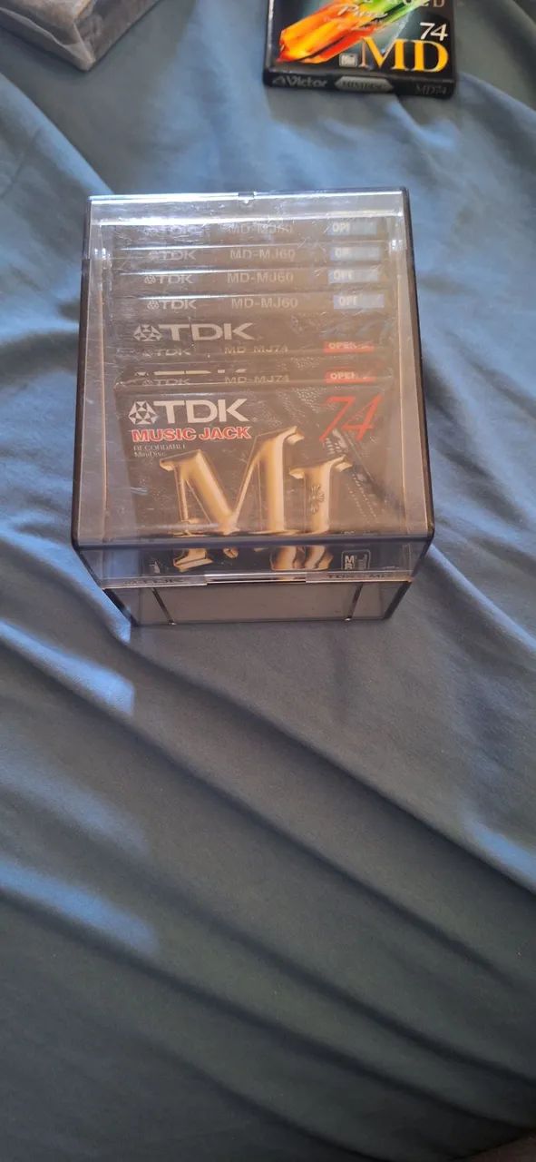 Mini Disk TDK novo lacrado - kit 6 unidades - Foto 5
