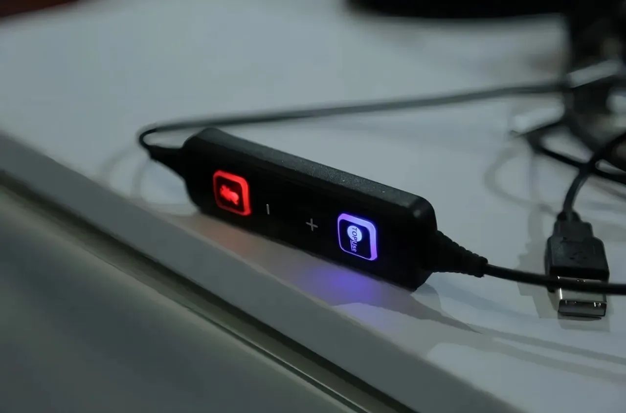 Headset Usb Com Cancelador De Ruídos - Topuse - Foto 2
