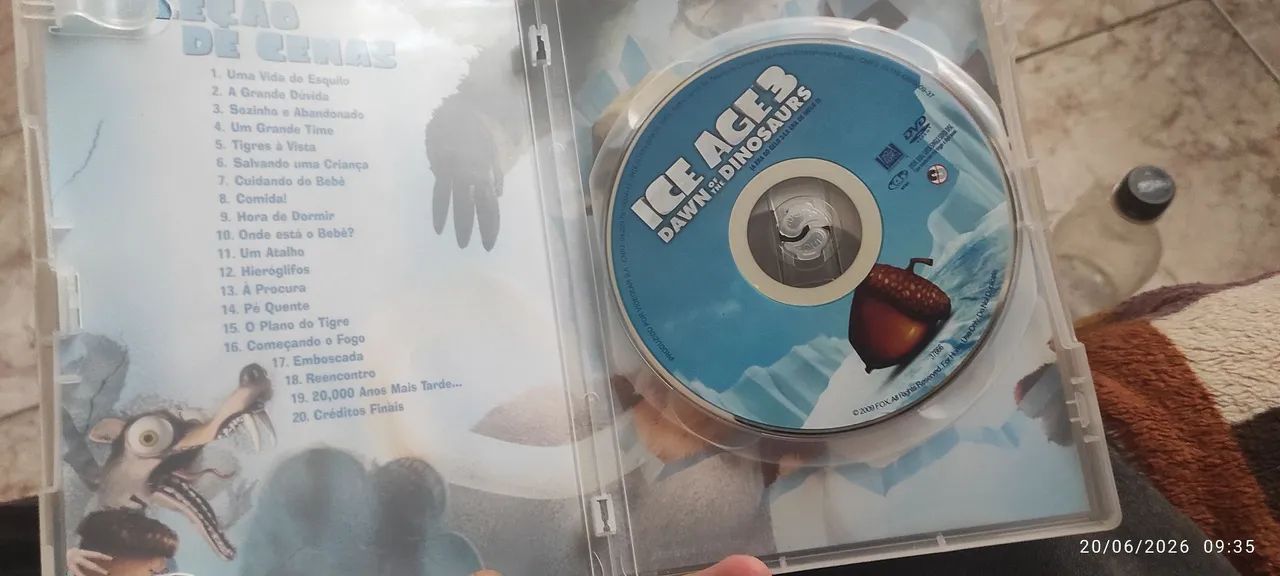 Era do gelo DVD animação  - Foto 2