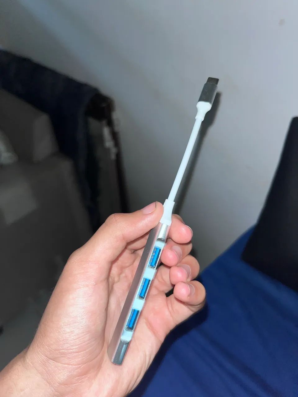 hub tipo c com 3 entradas usb