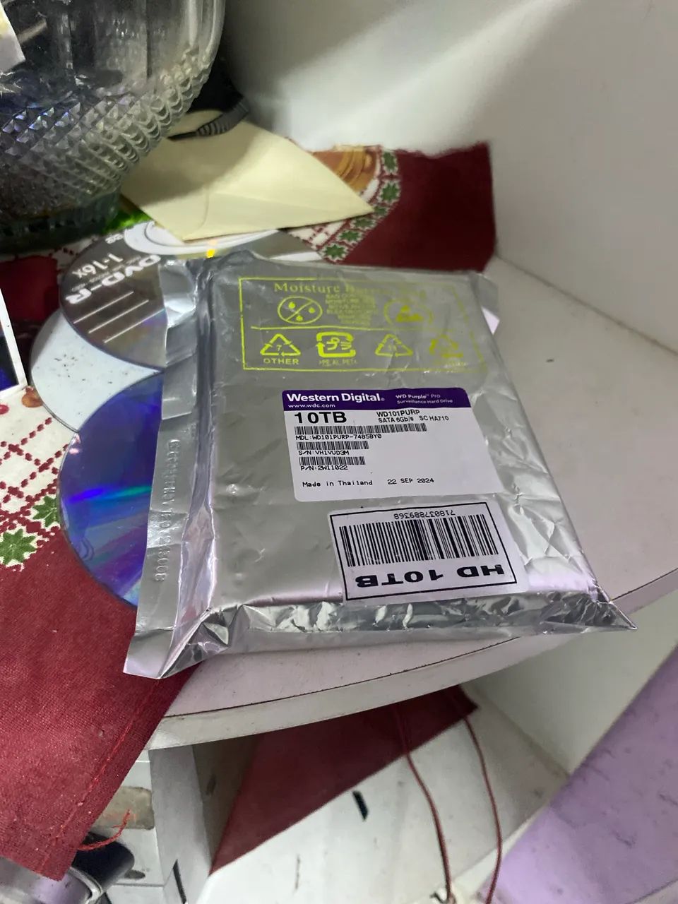 HD Western Digital WD Purple Pro.         duas unidades lacradas  - Foto 2