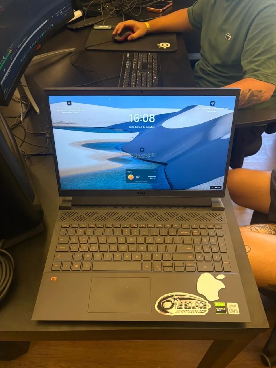 Notebook Gamer Dell G15 5510 GTX 1650 - Intel Core i5