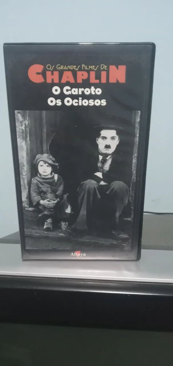 Charles Chaplin O Garoto Os Ociosos Vhs 