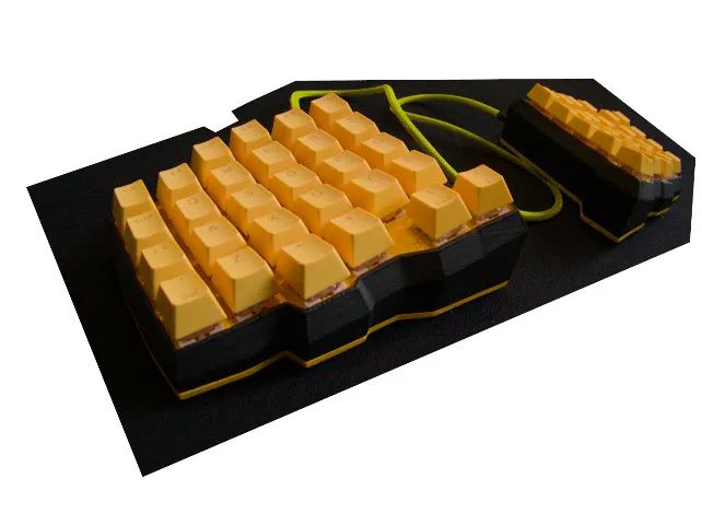 teclado mecanico ergonomico dactyl