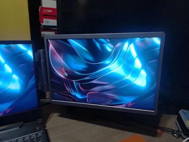Monitor Portátil 14 Polegadas Extensor Segunda Tela Para Notebook Full HD - Foto 3
