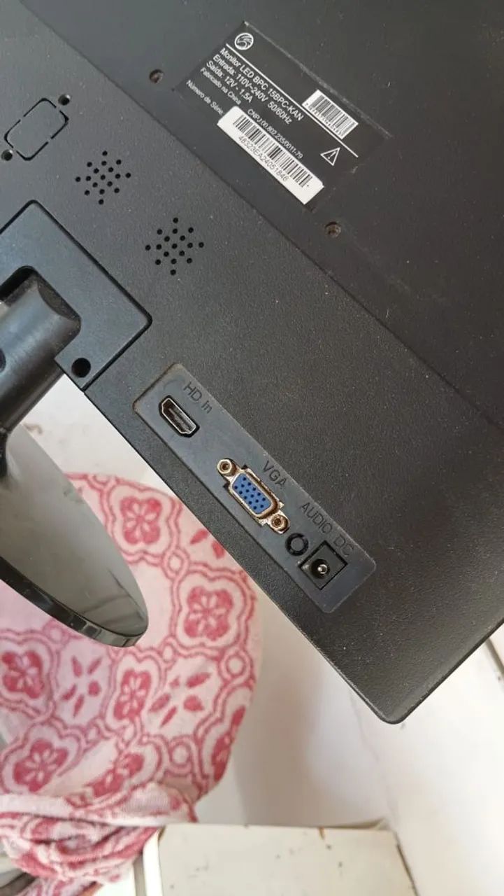 Monitor Led Brasil PC 15" - Foto 4
