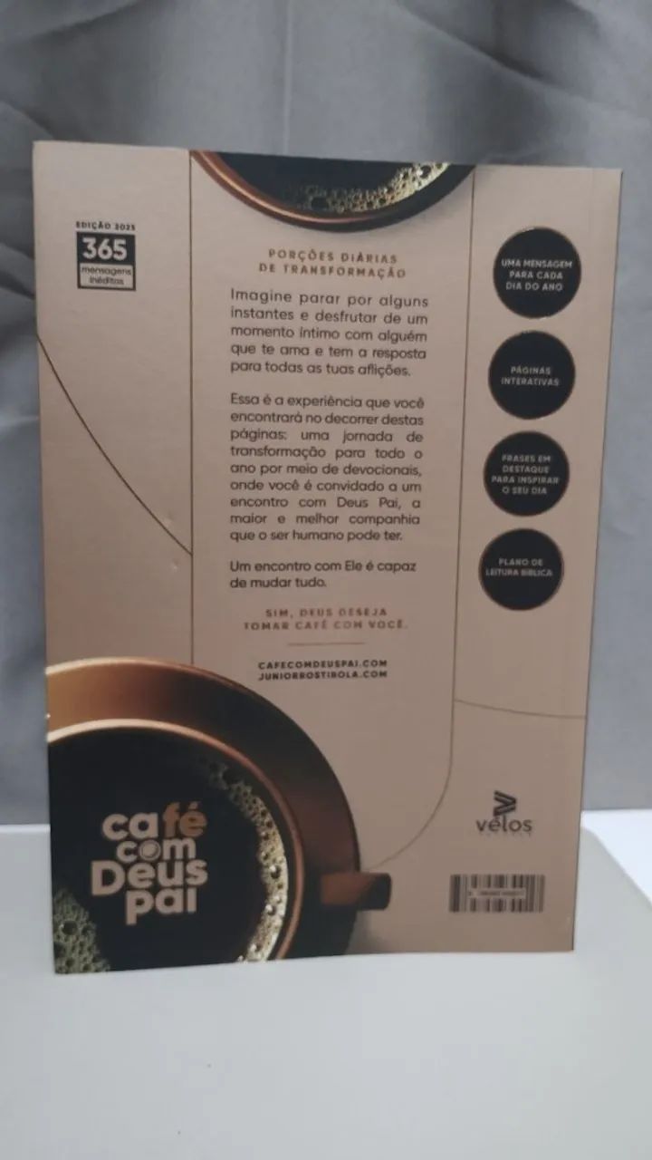 Livro Café com Deus Pai - Devocional - Foto 2