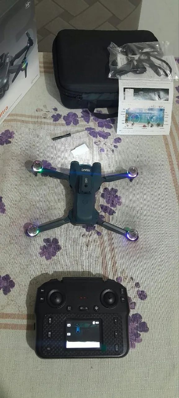 Drone Com Câmera Led RGB Felomenal - Foto 3