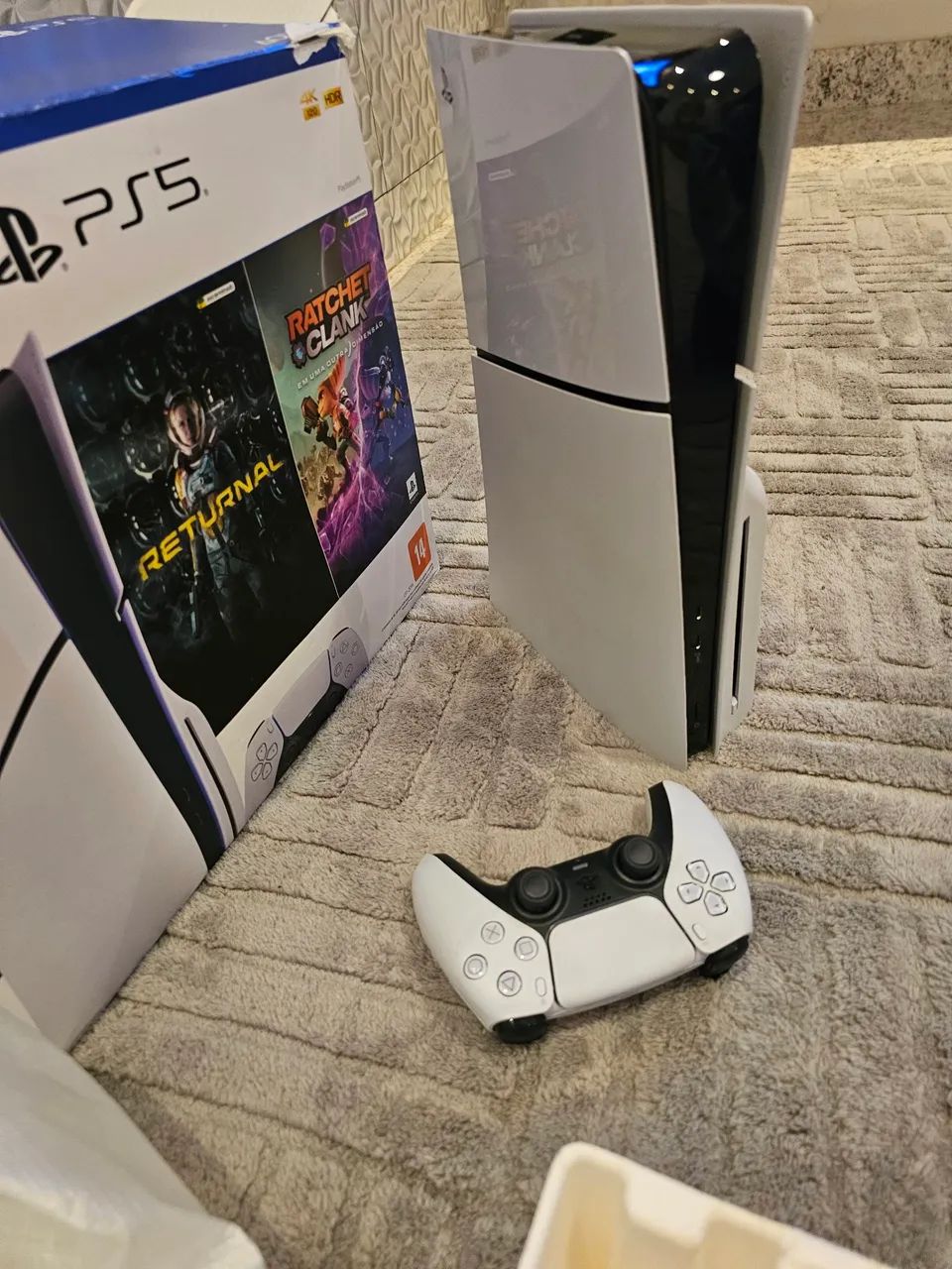 Ps5 slim 1 tera parcelo 18 vx 5 jgo - Foto 2