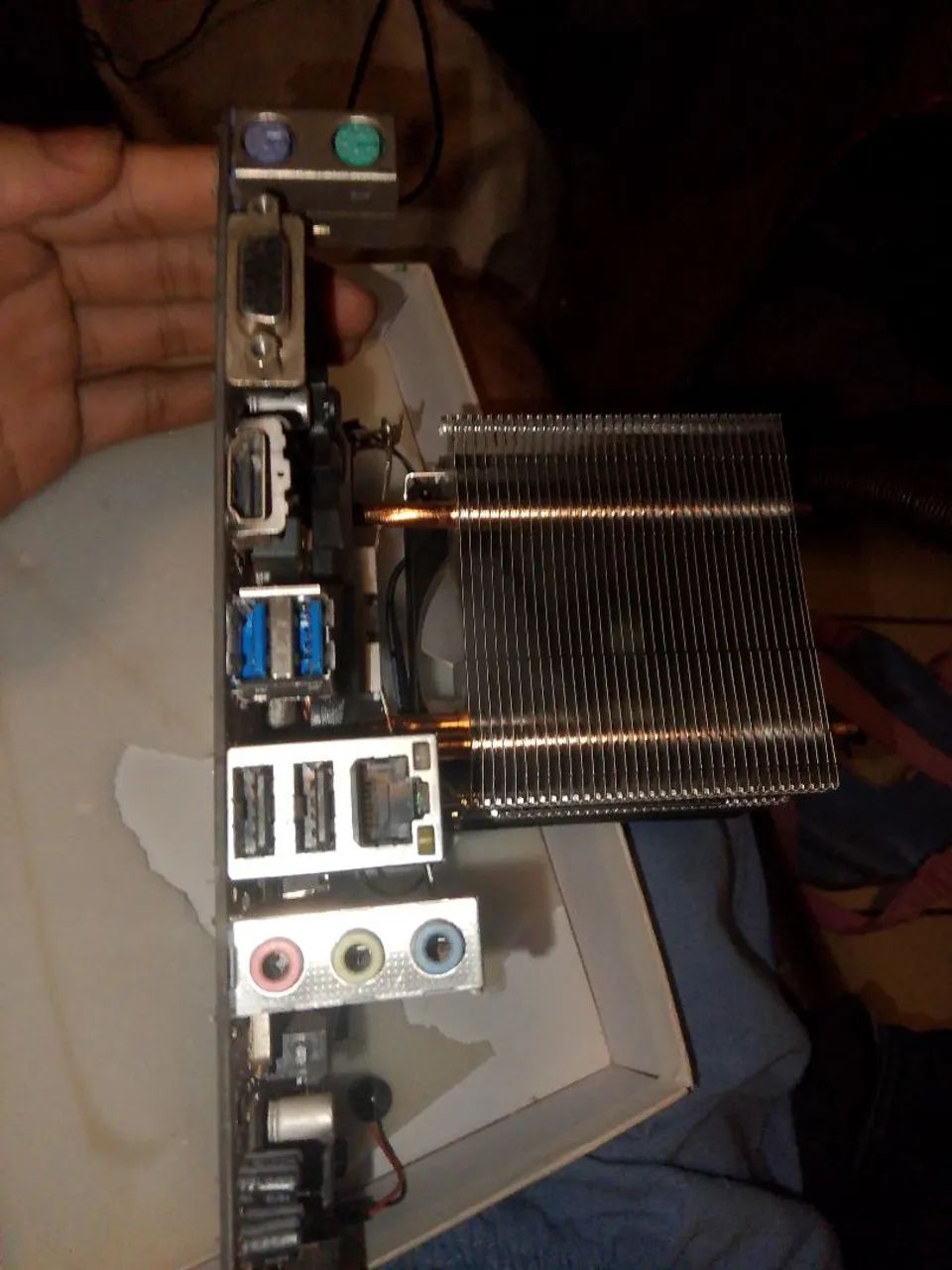 Vendo placa mãe 1155 - Foto 2