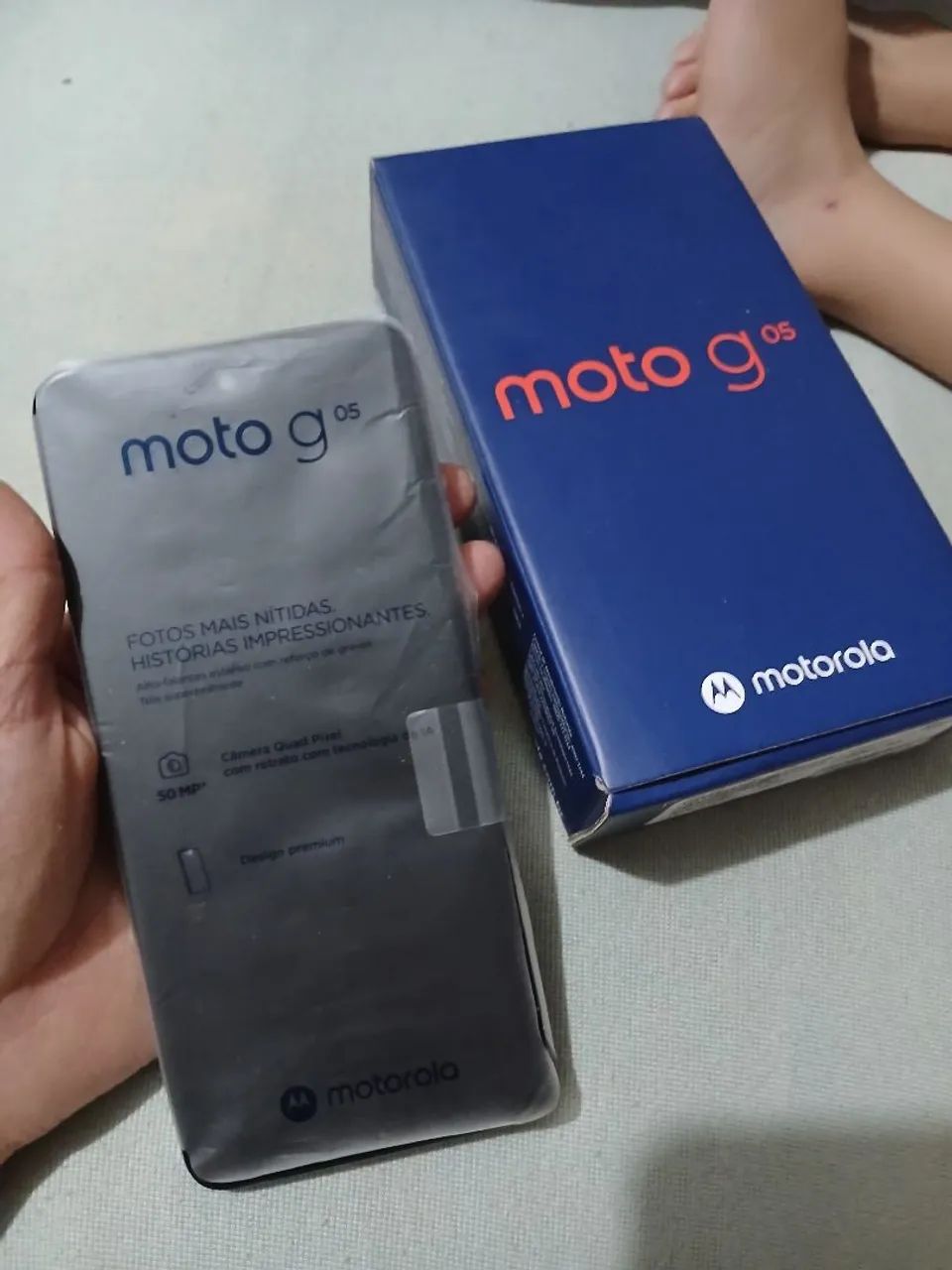 Moto g05 nunca usado Novo - Celulares e Smartphones - Armando