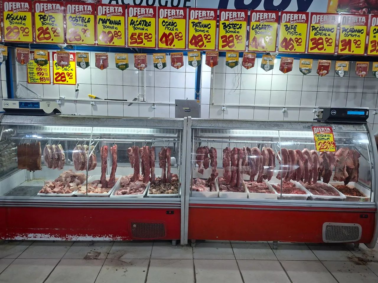 Balcão de açougue 