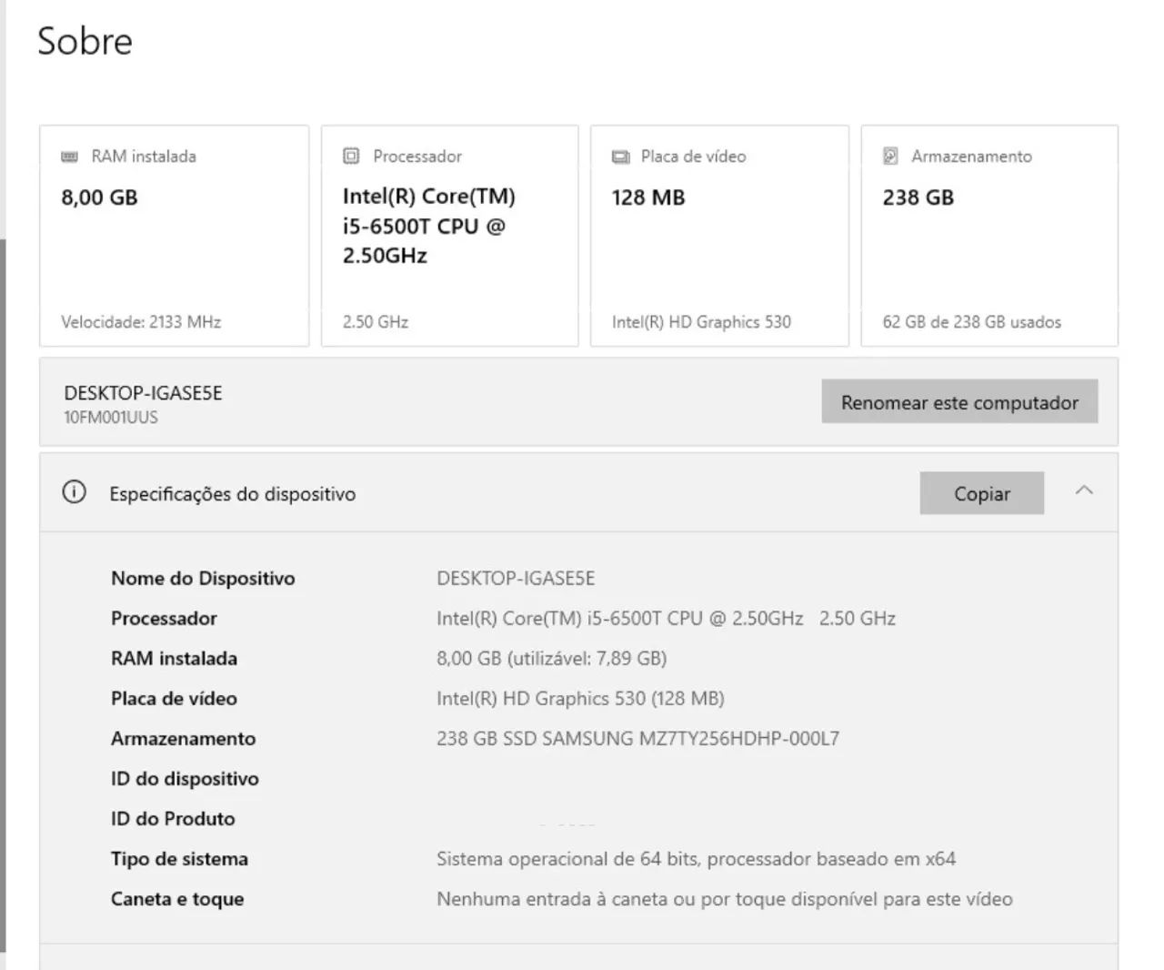 Mini PC Lenovo ThinkCentre M900 - Foto 3