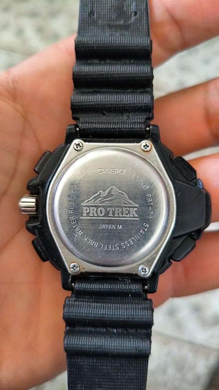 Relógio Casio Pro Trek Prt-71 Japan - Foto 5