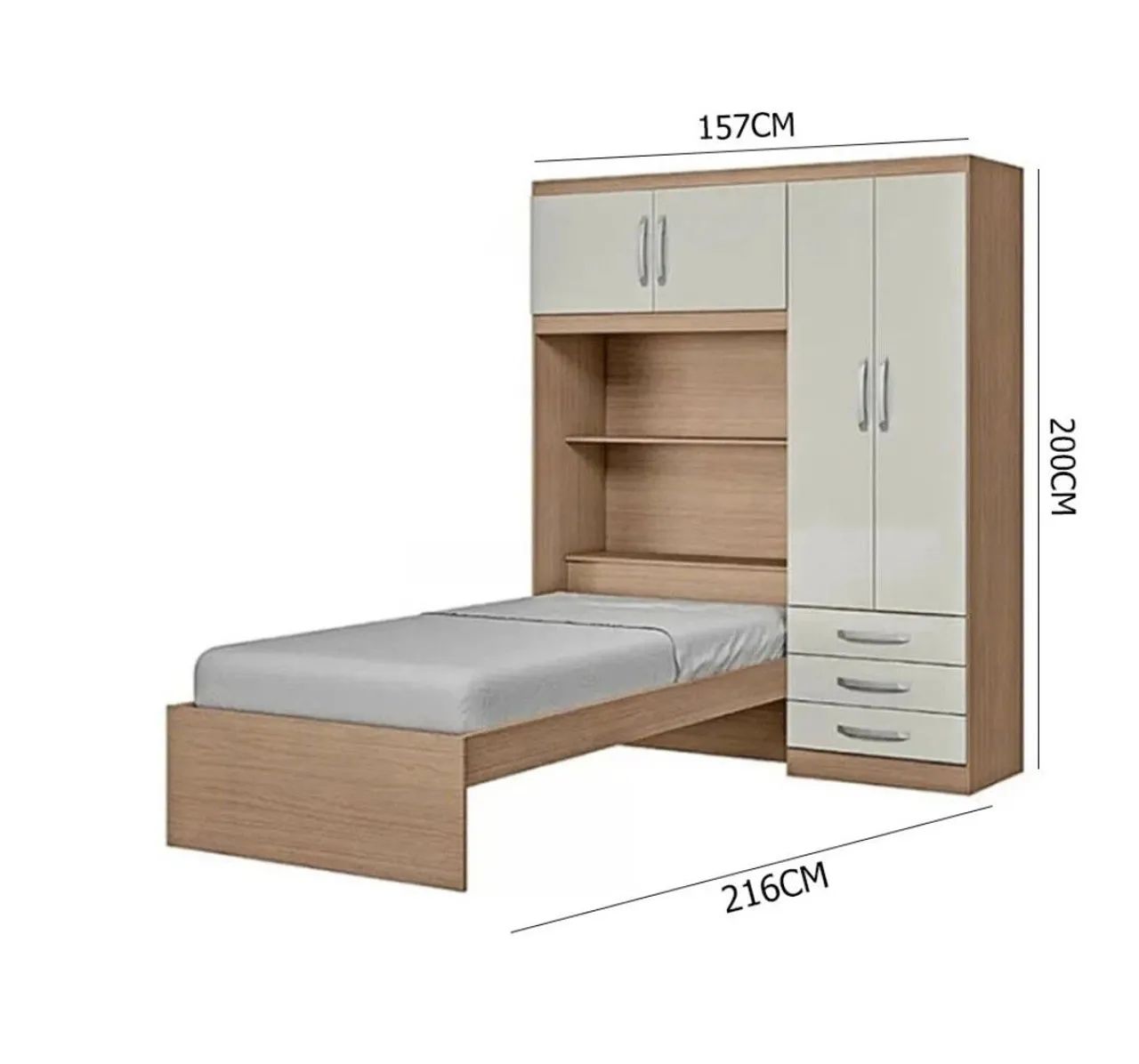 ROUPEIRO C/ CAMA - Foto 2